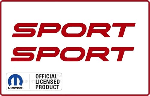 Miniatura 36 de Decal Mods Fender Sport - Logotipo lateral pequeño para Jeep Wrangler TJ (2004-2006) (juego de 2) negro mate CBM SJ5K4