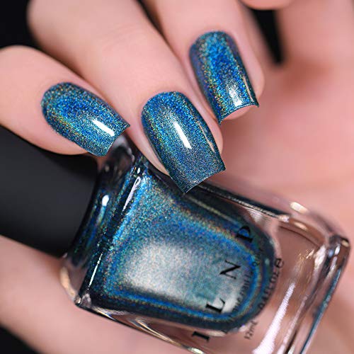 Image of ILNP Emma - Bold Sapphire Ultra Holo Nail Polish