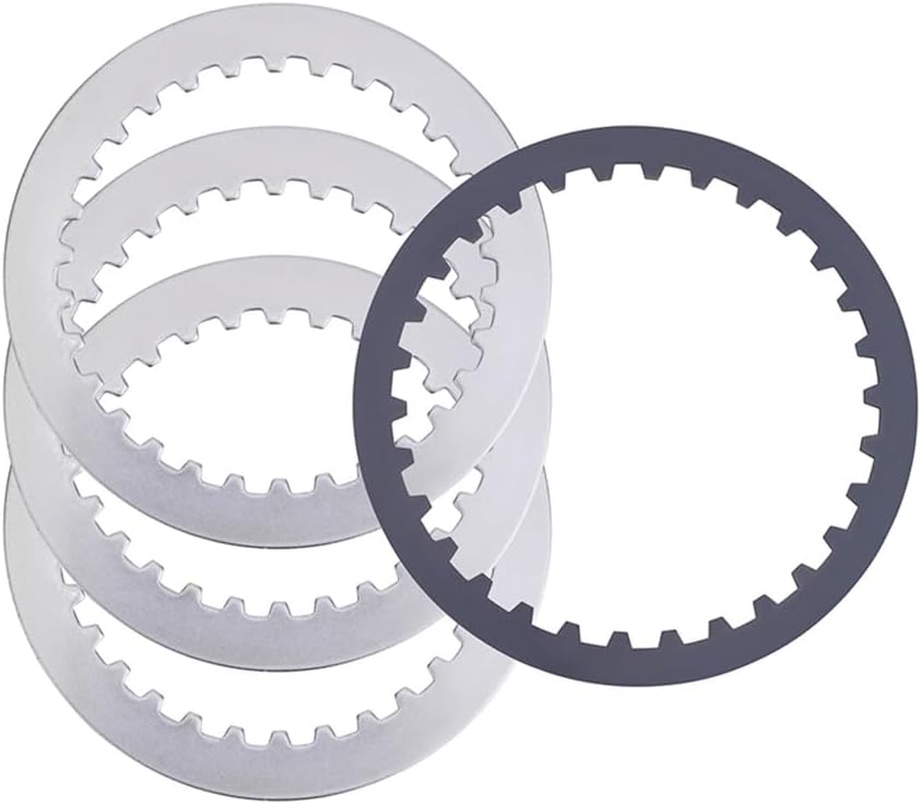 Motorcycle Clutch Friction Plates And Steel Plates Disc Kit Fit For Z400 ZX-4R ZX-4RR 400 EX400 Z EX 400(Clutch plates)