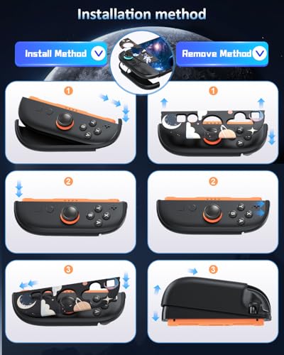 Image of Switch 2 Space Protective Case,Dockable Hard Cover Shell Accessories