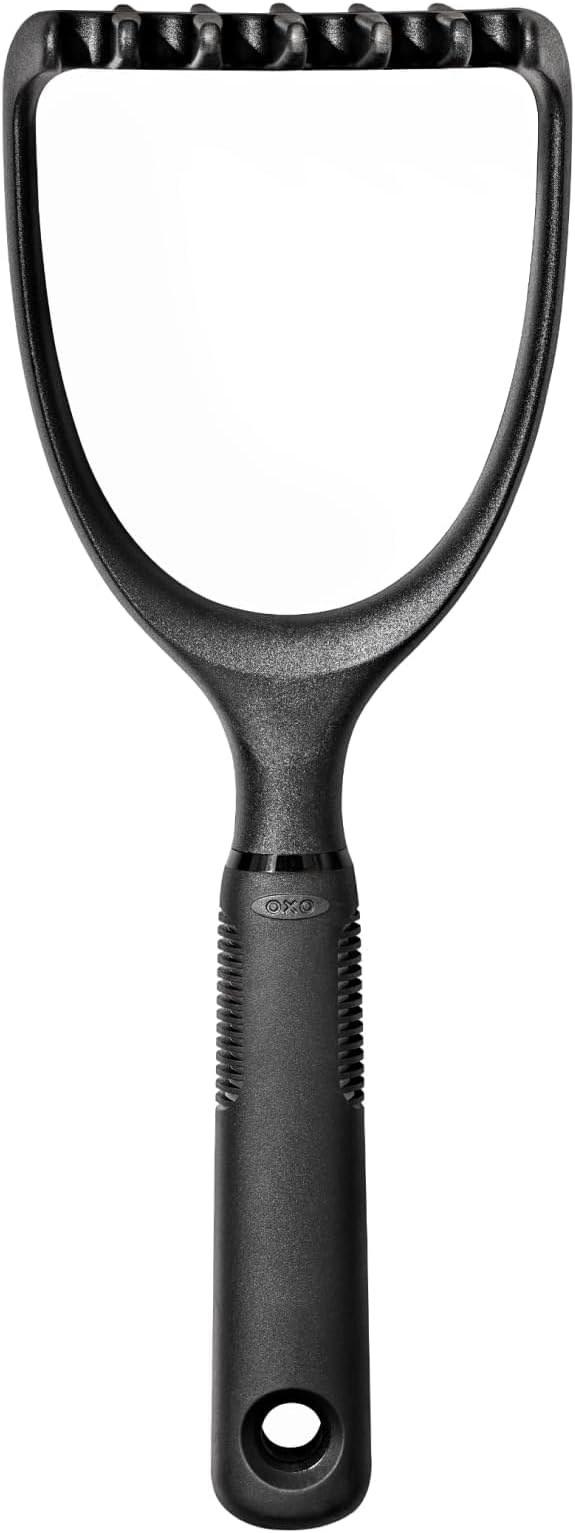 OXO Good Grips Nylon Potato Masher for Non-Stick Cookware,Black,1 EA