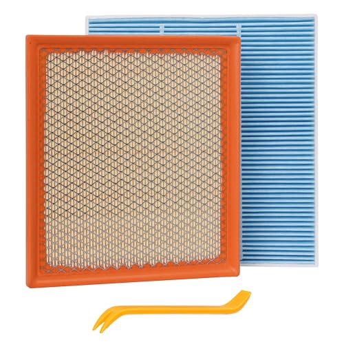 Ryvclim Engine Air Filter&Cabin Air Filter Combo Fits Jeep Grand Cherokee 3.6L 5.7L 6.4L 2011-2021/Dodge Durango 3.6L 5.7L 2011-2025 Durango 6.4L 2018-2024-CF11183&CA10755