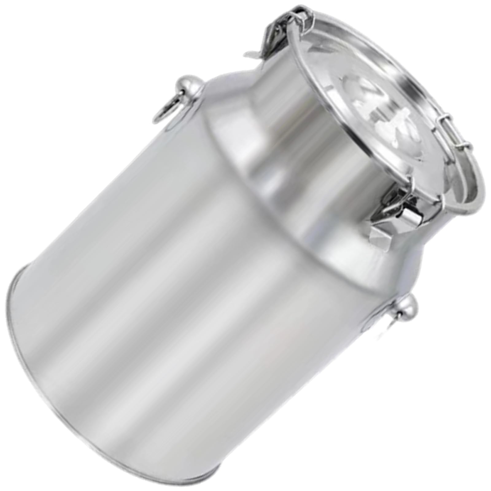 Cubo de leche de acero inoxidable de 10 L para vaca y caballos, accesorios inoxidables para ordeñadora