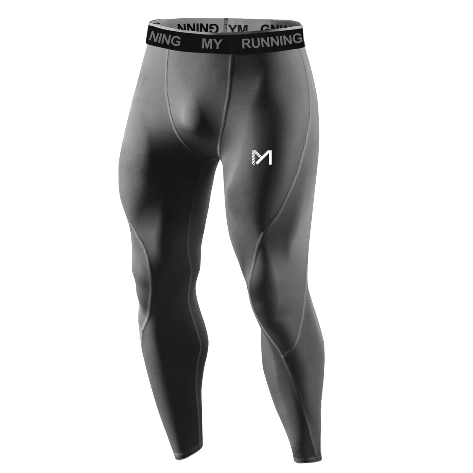 FDX Compressiebroek voor heren, zeer ademend, lichtgewicht legging