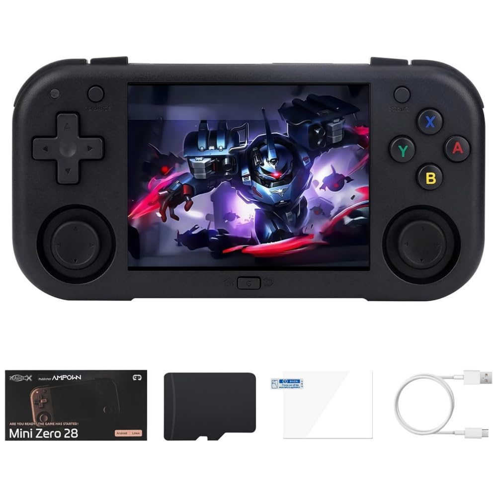 レトロ卓上型ゲーム機 Amazon | LKDA2025年新型 ミニゼロ レトロゲーム機 2.8インチIPS