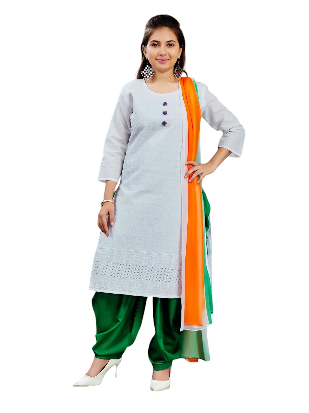 Aarika Girls Cotton Regular Fit Solid Tunic Shirt Aarika Girls Cotton Regular Fit Solid Tunic Shirt