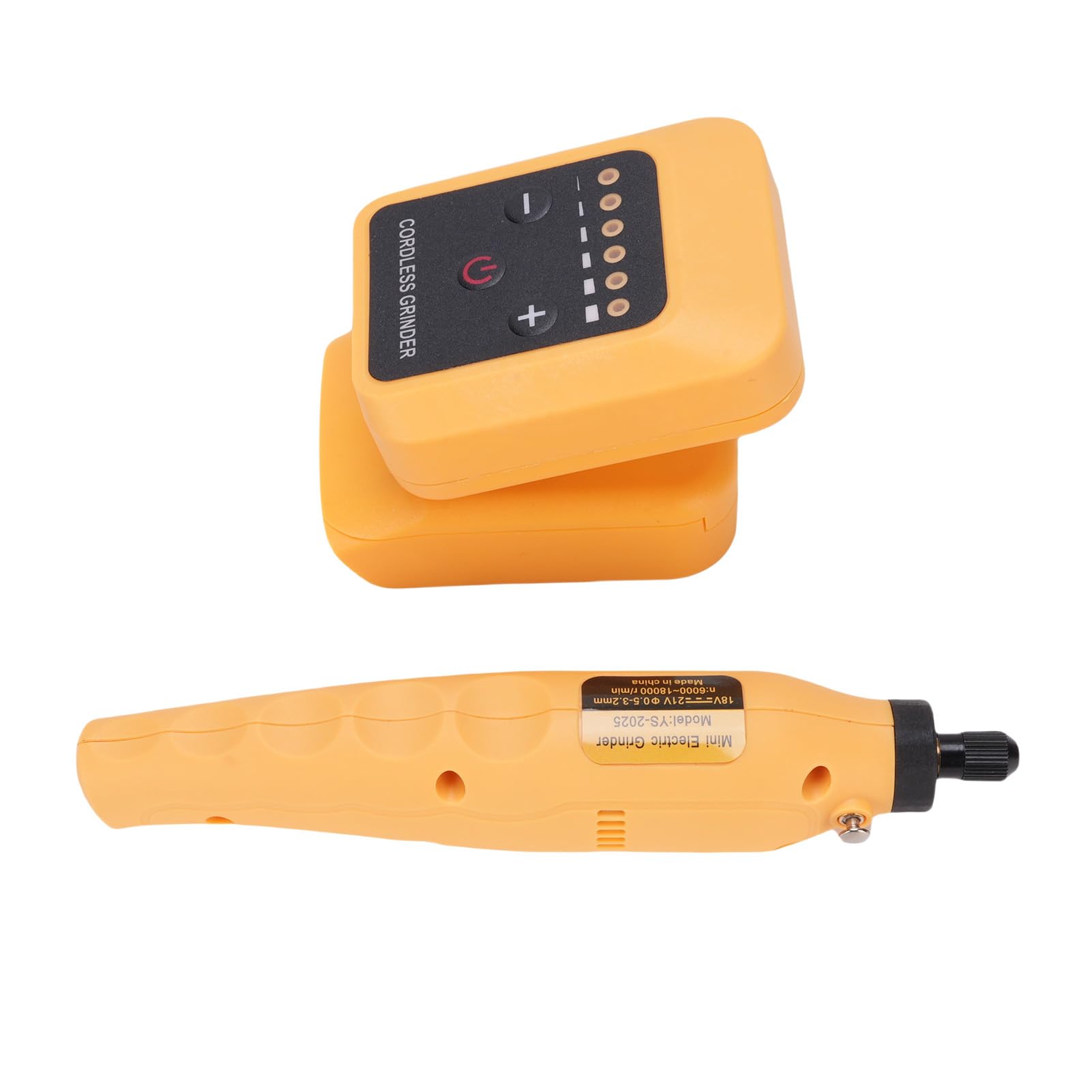 Smerigliatrice Elettrica Power Grinder ABS 6 velocità Regolabile da 6000 a 18000 Giri/min per Incisione Lucidatura Intaglio Foratura Casa Fai da Te Artigianato e Lavori di Manutenzione
