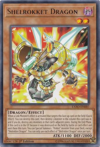 Shelrokket Dragon - EXFO-EN007 - Rare - 1st Edition - Extreme Force (1st Edition)