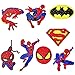 DIY 5D Kit de Peinture Diamant 8pcs Spiderman Kits de Peinture de Diamant Bricolage 5D à Faire soi-même Sur le Thème de Kit de Peinture avec Diamants pour Enfants Adultes débutants