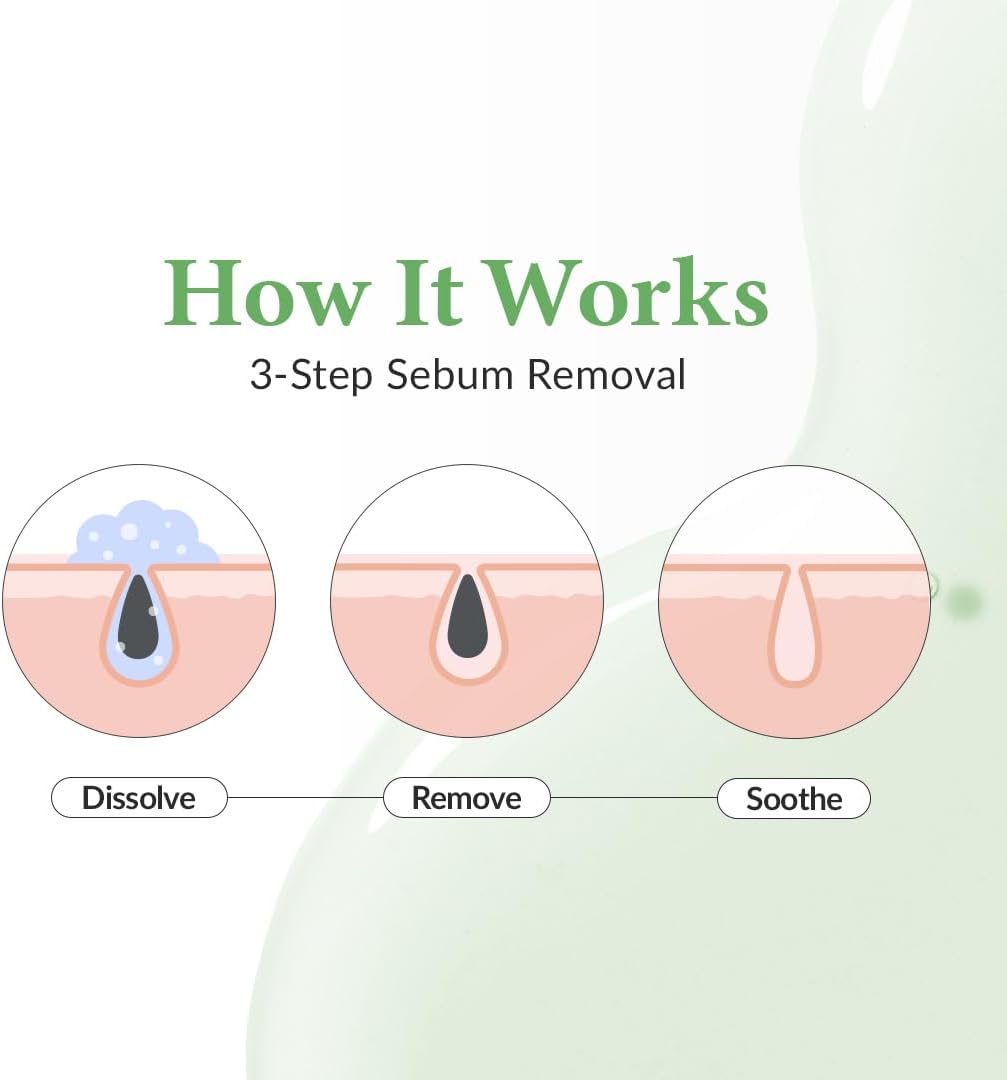 Dr.Althea Premium Quick Step Sebum Cleanser | Quick and Effective Blackhead Remover | Facial Exfoliant for Sensitive Skin | Korean Skin Care | 3.38 fl oz - Image 4