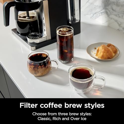 Ninja Prestige 2-in-1 Filter Coffee and Pod Capsule Machine with Built-in Milk Frother, Make Lattes, Iced Coffee and Flat Whites, Black CFN802UK - Image 6