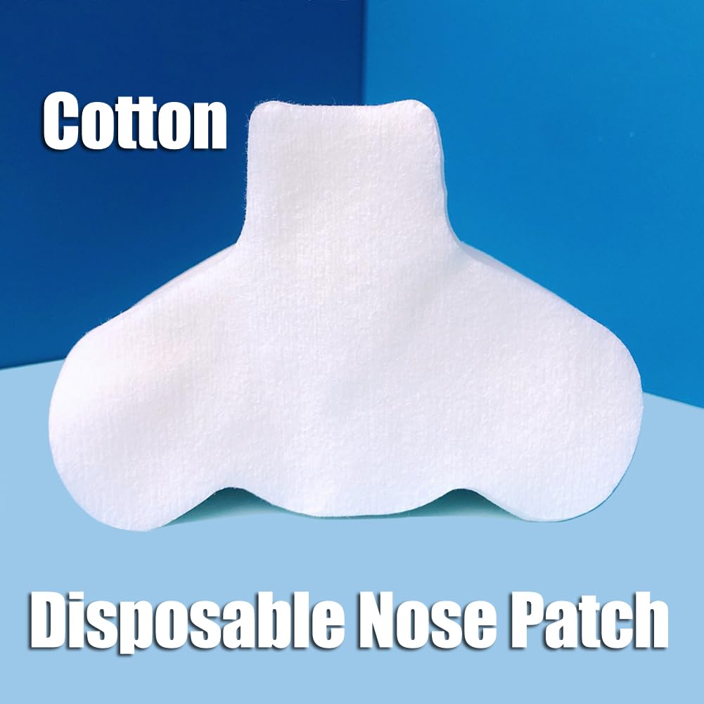 100PCS Disposable Non-Woven Cotton for Nose Nose Patches Nose Compressed Strips Nose Cotton Pad T Zone Mask Towel Sheet Toner Lotion Paper for Spa and Skin Care - Image 4