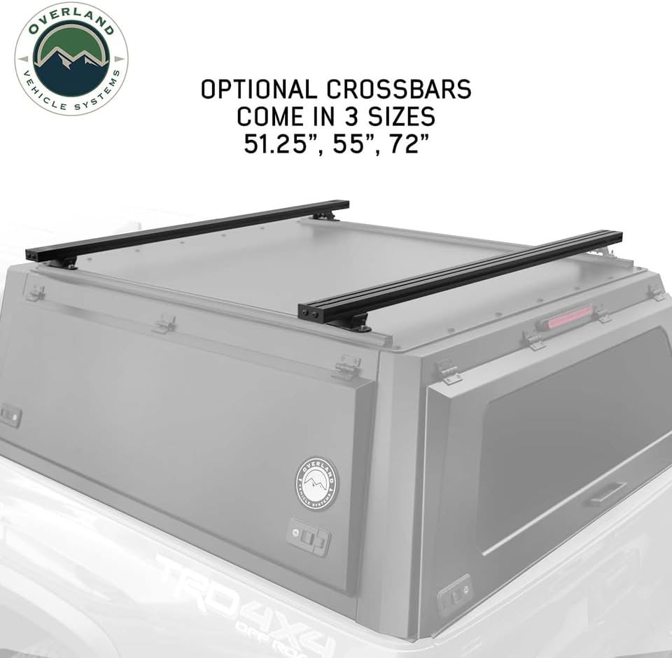 Overland Vehicle Systems - Expedition - Truck Cap Box 3, 1 Piece Top