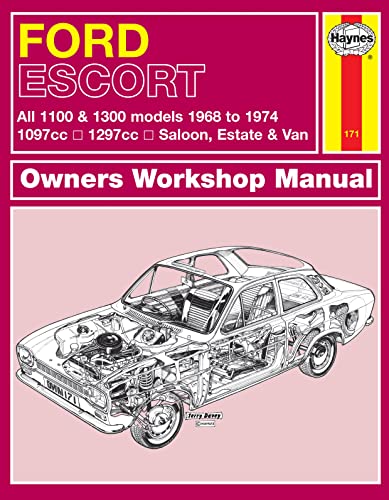  Ford Escort Mk I 1100 & 1300 (68 - 74) Haynes Repair Manual