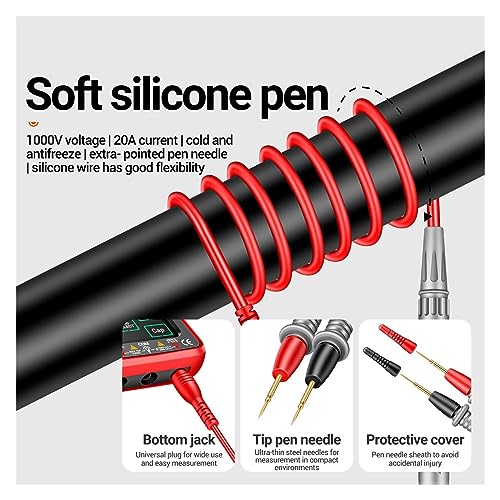 Multimètre électrique vrai RMS rechargeable pour des mesures rapides et précises - 6