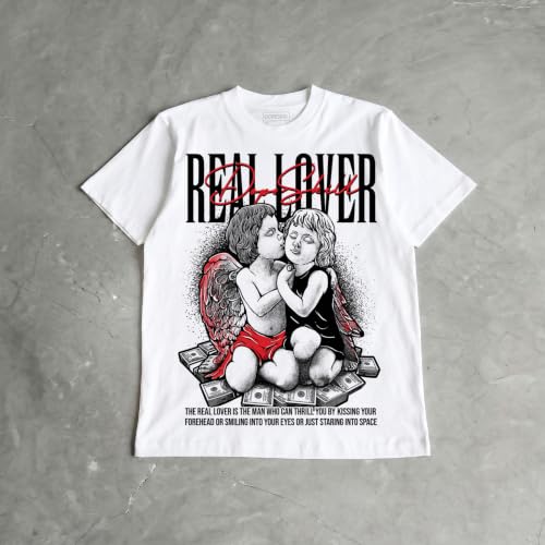 Image of DopeSkill Graphic Tee Streetwear Hip Hop Hypebeast Street Style Unisex T-Shirt Sneaker Colour Matching Shirts Real Lover