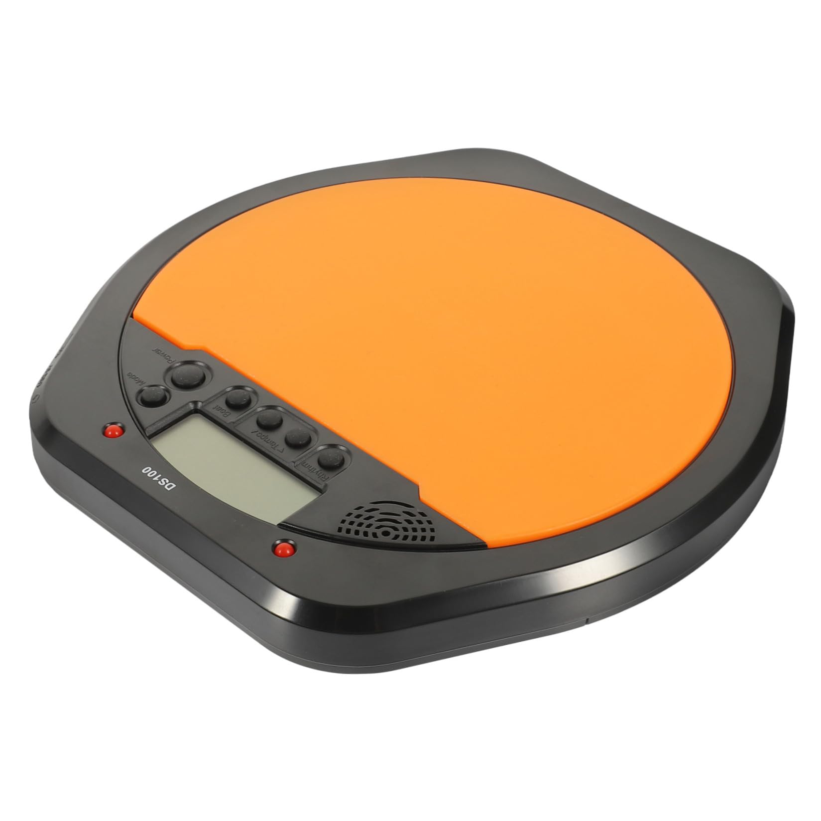 Cabilock Metrónomo Digital Pantalla Lcd para Pad de Batería de Práctica, Material Asb y Silicona, Función de Medición Tap Tempo para Entrenamiento Musical