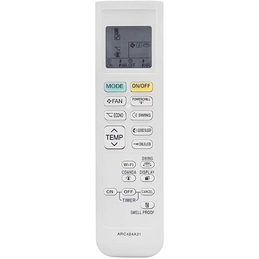 BSPS Ac Remote Compatible with Daikin Split Ac Remote 15 To