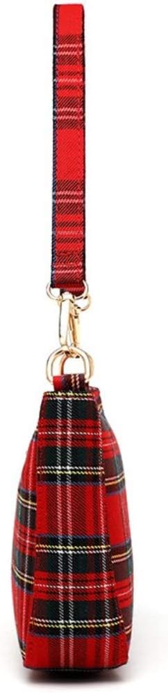 Ro Rox Sheena Tartan Check Punk 90's Crossbody Purse Handbag - Image 4