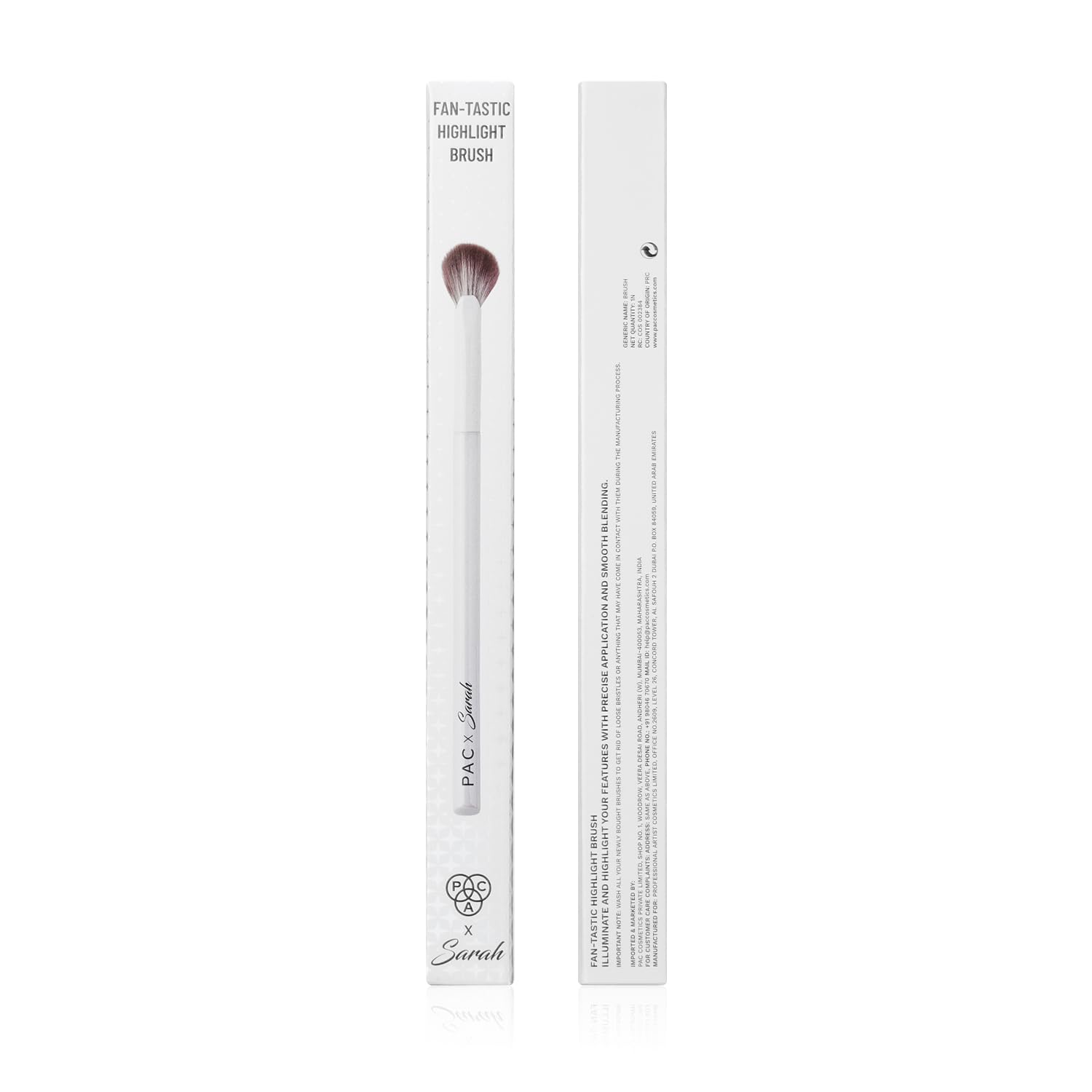 PAC X SARAH Fan-Tastic Highlight Brush 3