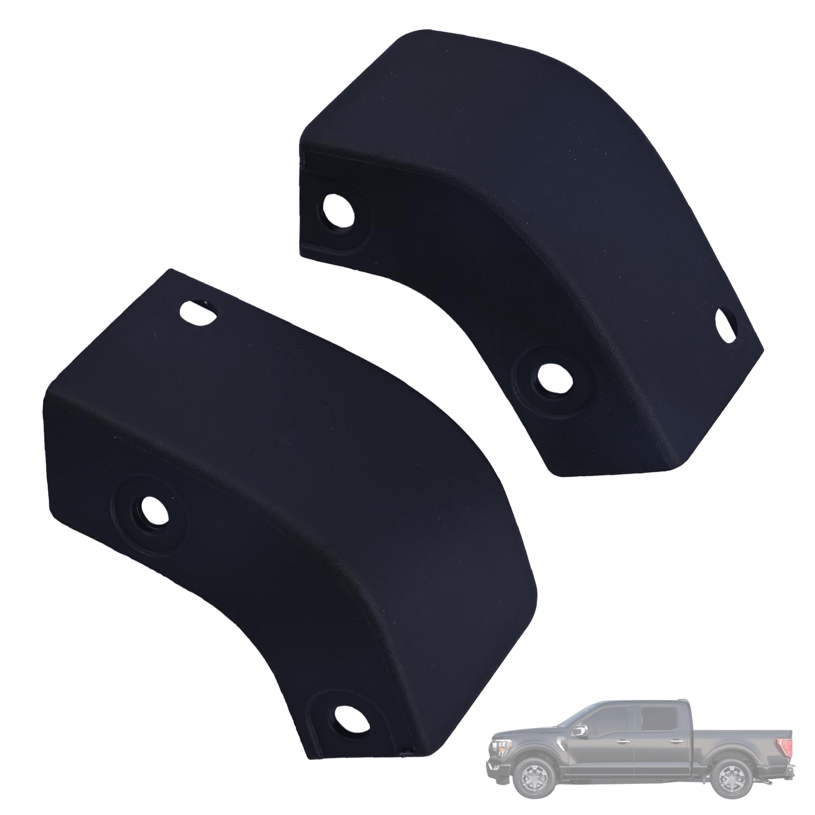 Stone Rock Guard Trim Moulding 2Pcs Rear Left & Right Side ML3Z-99292A22-CA ML3Z-99292A23-CA Compatible with Ford F-150 2021 2022 2023 2024 2025 / Ford F-150 Lightning 2024