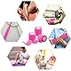 BQTQ 8 Rollen Selbsthaftende Cohesive Bandage Haftbandage Verband Elastische Selbsthaftende Haftbandage Fixierbinde für Finger Hand Zehen (Neon Rosa, 5 cm x 4,5 m)
