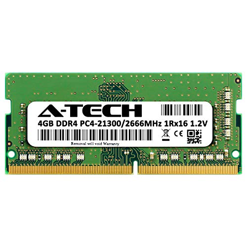 Image of A-Tech 4GB RAM Replacement for Samsung M471A5244CB0-CTD | DDR4 2666MHz PC4-21300 1Rx16 1.2V SODIMM 260-Pin Memory Module