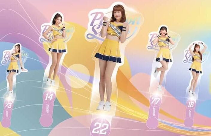 台湾プロ野球チアガールPaion Sistes チュンチュンアクリル製ハンド