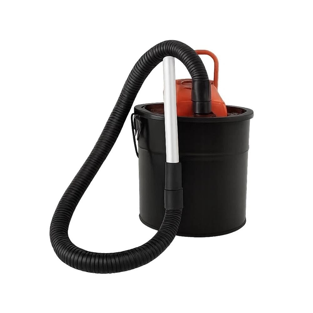 Bidone aspiracenere aspirapolvere per ceneri camino stufa a pellet 800 w 18 lt
