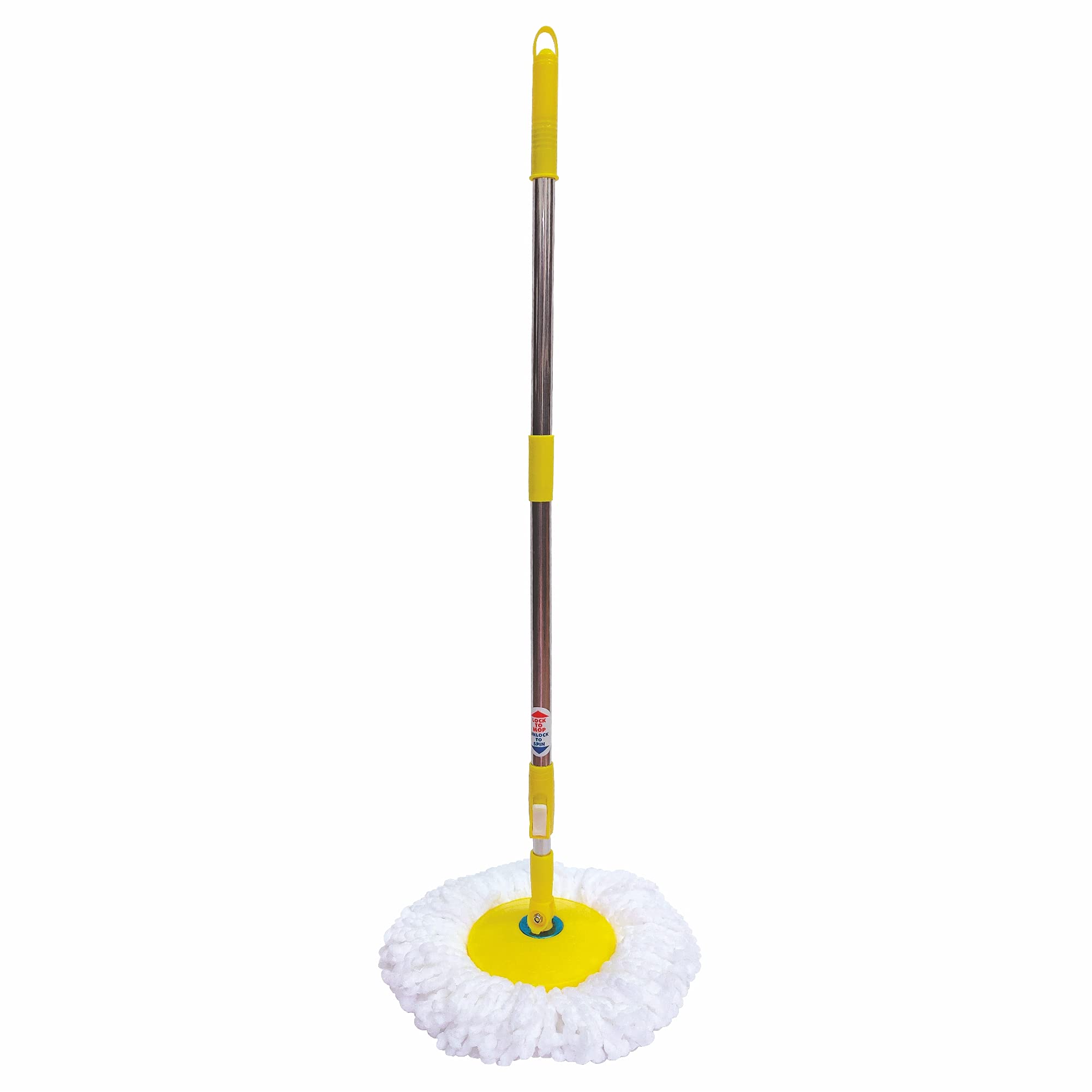 See full amazon price history chart for HIC Microfiber Elegant 360° Spin Cleaning Mop Stainless Steel Rod Handle Stick Set with Mop 1 Microfiber Refill for Home and Bathroom Floor Tiles Usable Things Yellow Colour HIC Microfiber Elegant 360° Spin Cleaning Mop Stainless Steel Rod Handle Stick Set with Mop 1 Microfiber Refill for Home and Bathroom Floor Tiles Usable Things Yellow Colour (B09BVYJ6RB) Amazon Price History, Amazon Price Tracker