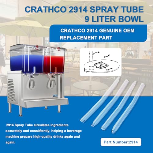 Image of (2pcs) Crathco 2914 TUBE, SPRAY 9L. SPARE PART