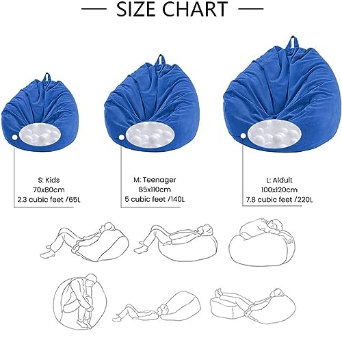 Consejos y reviews para comprar Puff azul sin tabla con los diez mejores. 15 Imagen adicional