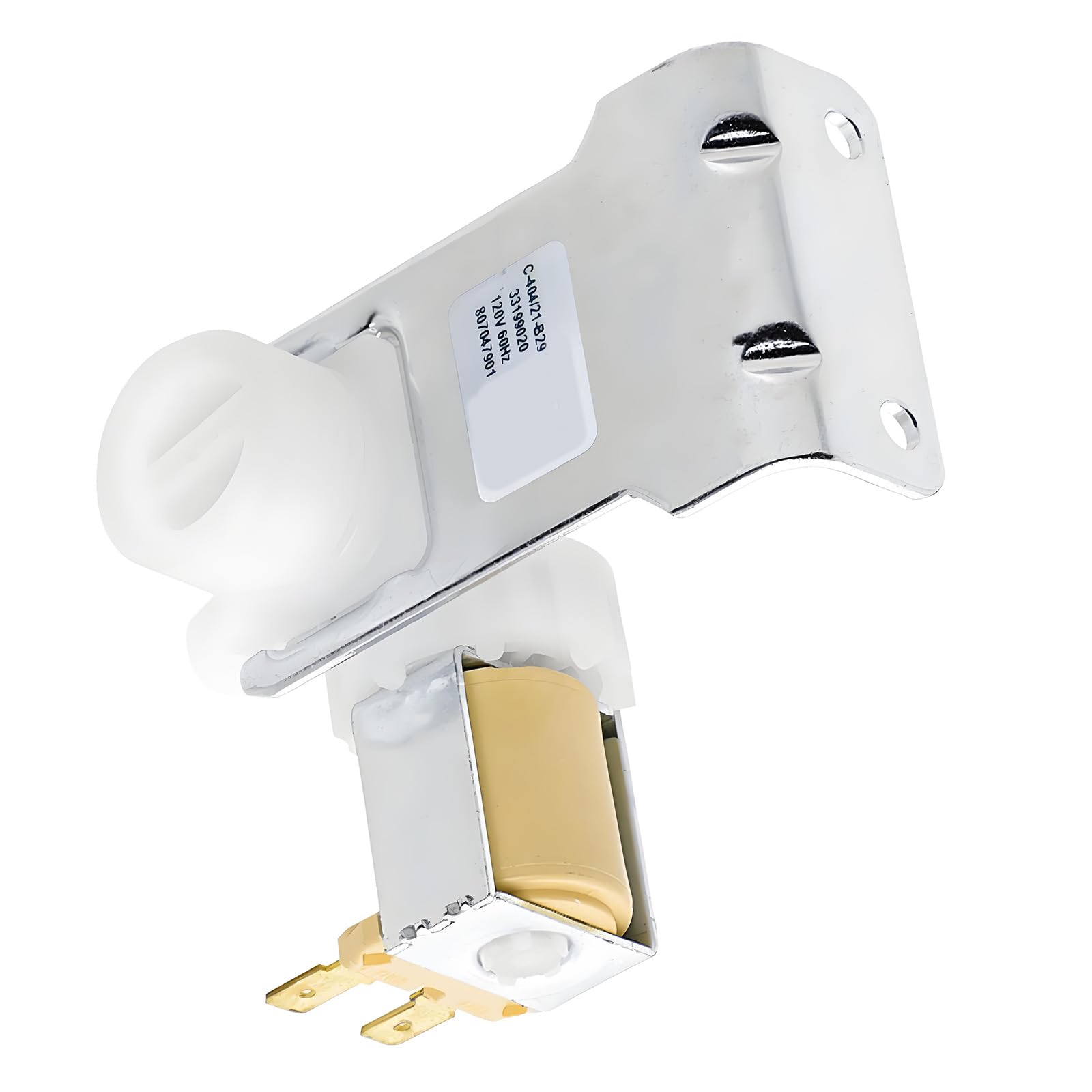 Kalttoy Automatic Dishwasher Water Inlet Valves Easy Installation Safe Water Inlet Valves Plate Washing Machine Part for Repair Gate