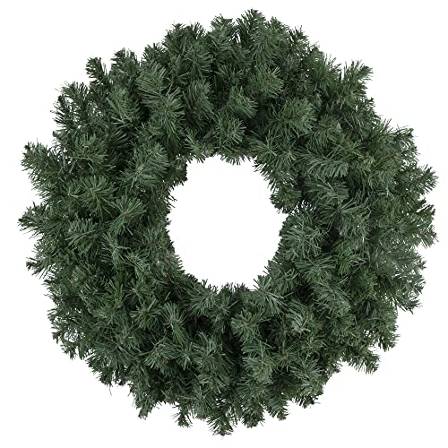 Colorado Spruce Artificial Christmas Wreath - 24" - Unlit
