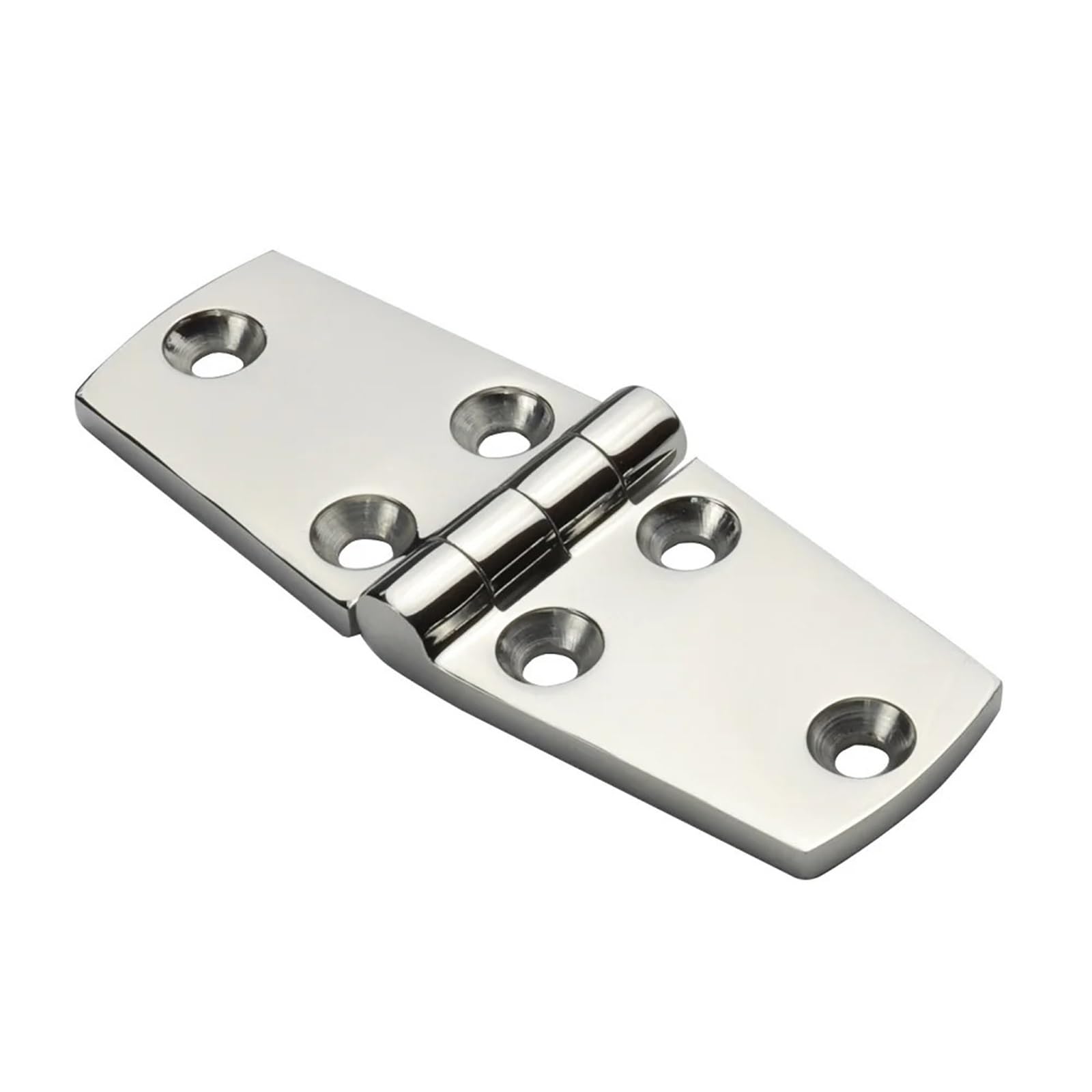 Kdhcvkz 38X102mm 1Pcs Stainless Steel 316 Door Hinge With 6 Holes 76Mm 102Mm(38X102mm)