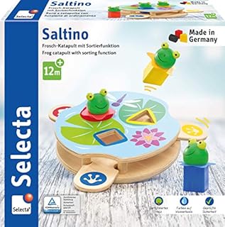 Selecta 62072 Saltino, zabawka motoryczna z drewna