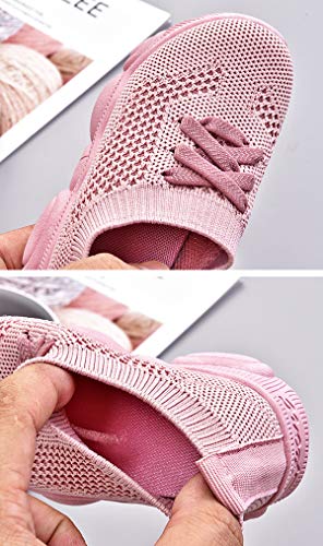 DEBAIJIA Peuter Schoenen 0-3 T Baby Eerste Wandelschoenen Kid Schoenen Effen Trainers Antislip Ademend lichtgewicht EVA… - Image 3