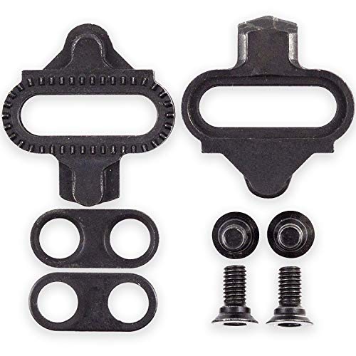 VeloChampion Shimano Compatible SPD Pedal Cleat Set - fit Standard SPD Shoes and Shimano Mountain SPD Pedals
