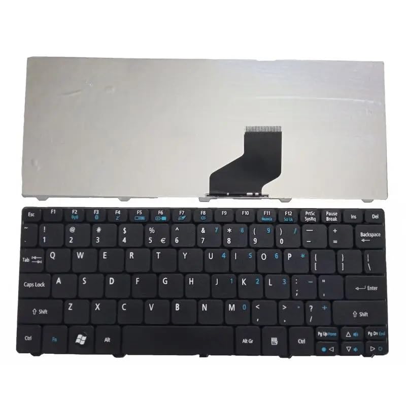 Clavier de rechange noir US pour ordinateur portable Acer D255