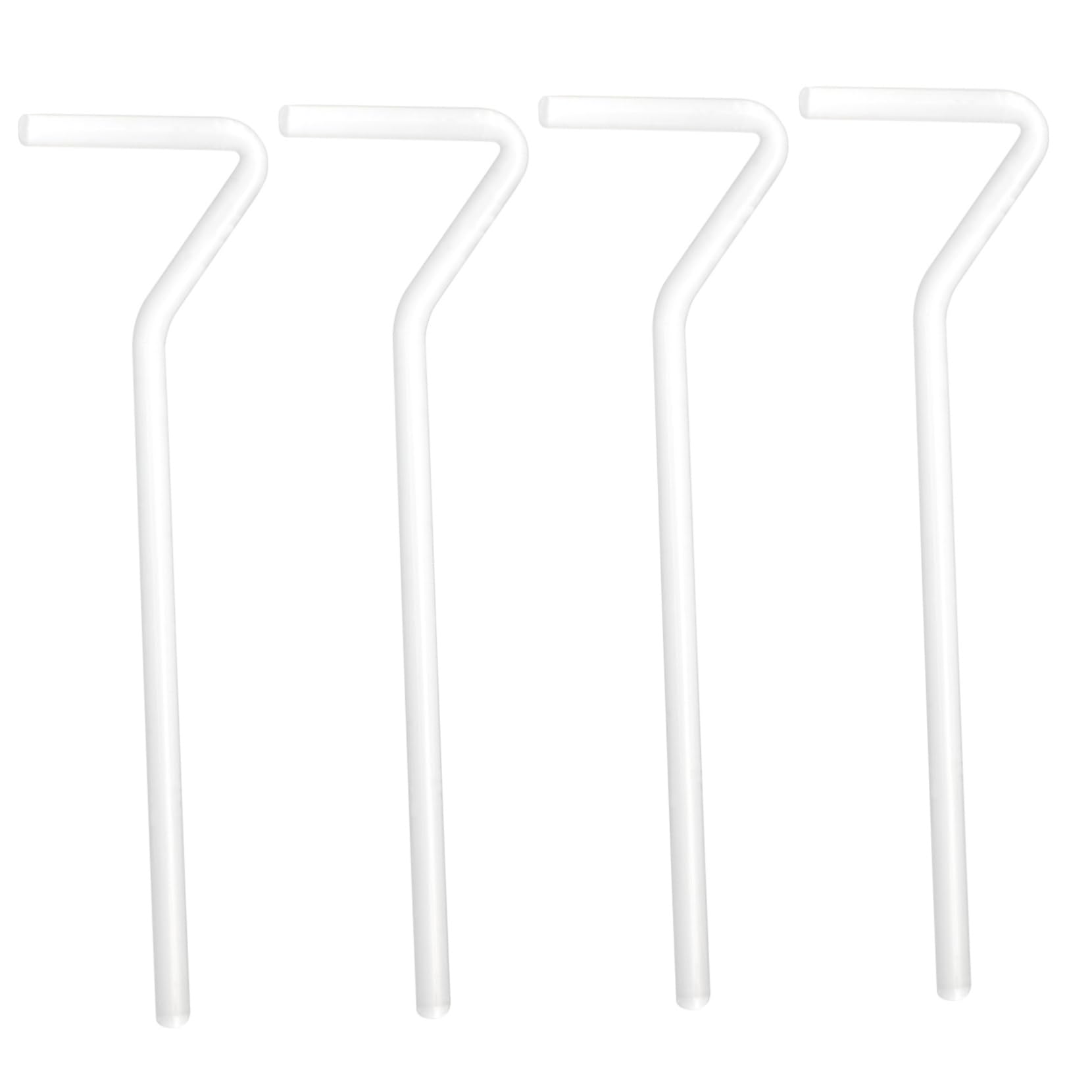 SOLUSTRE 6mm Diameter Glass Coating Rods Reusable for Lab Cell Spreading and Spreaders