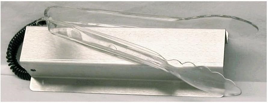 APW Wyott 9" Plastic Tongs And Holder