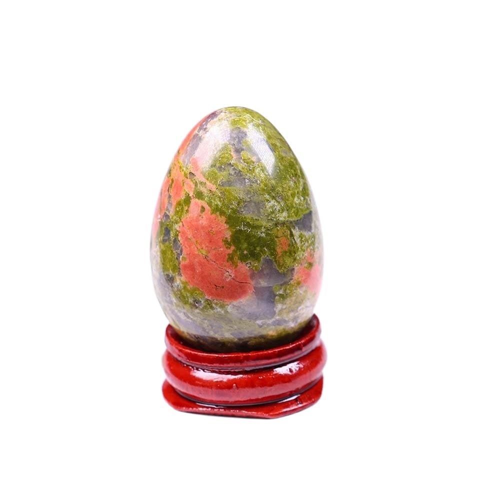 XCTXOKPVM 1pcs Crystal Egg Crystal Jewelry Quartz Magic Sphere Home Decor Ore Gift (Color :)