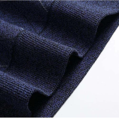 Cambkatl Men's Preppy Color Block Sweater Vest Teens Warm Winter Fleece Lined V Neck Knitted Sleeveless Pullover Sweaters3