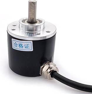BOBYK 38S6G5-B-G24N Rotary Incremental Encoder Connection 50/100/200/360/400/500/600P/R AB 2 Phase 5-24V DC Open Collector Output NPN (Color : 400P R)