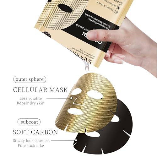 Collagen Sheet Face Masks Skincare Bulk Pack ,Hydrating Bulk Face Masks(55 Combo Pack) - Image 6