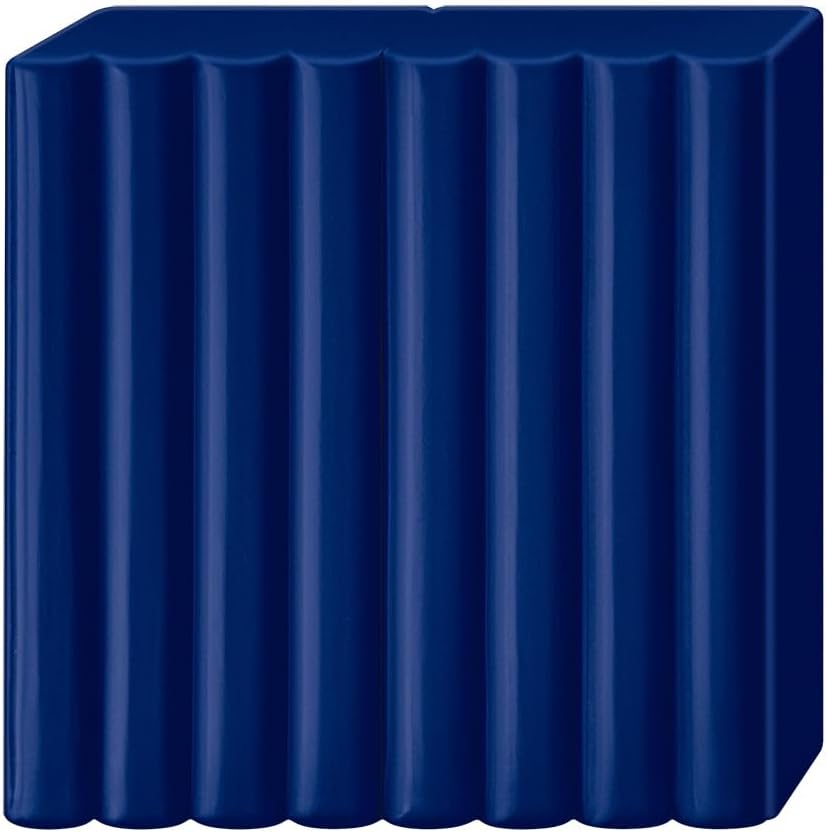 STAEDTLER Polymer Modelling Clay - FIMO Professional - Oven Bake Clay - Navy Blue, 57g - 1 Block, 8040-34