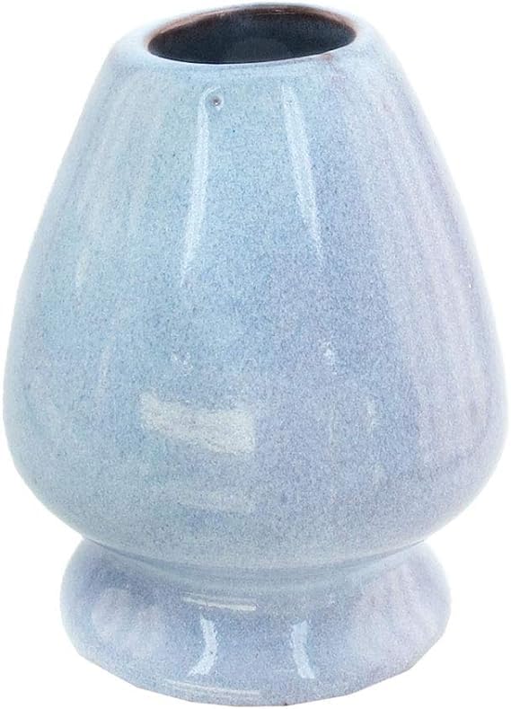 BambooMN Brand - Matcha Tea Whisk Holder - Shimmering Blue