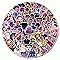 100Pcs Korean Idol Kpop Demon Movie Hunters Stickers,Anime Style Waterproof Vinyl Stickers for Teenagers and Adults for Laptop Skateboard Phone Guitar Travel Case Bike Party Decor Colorful