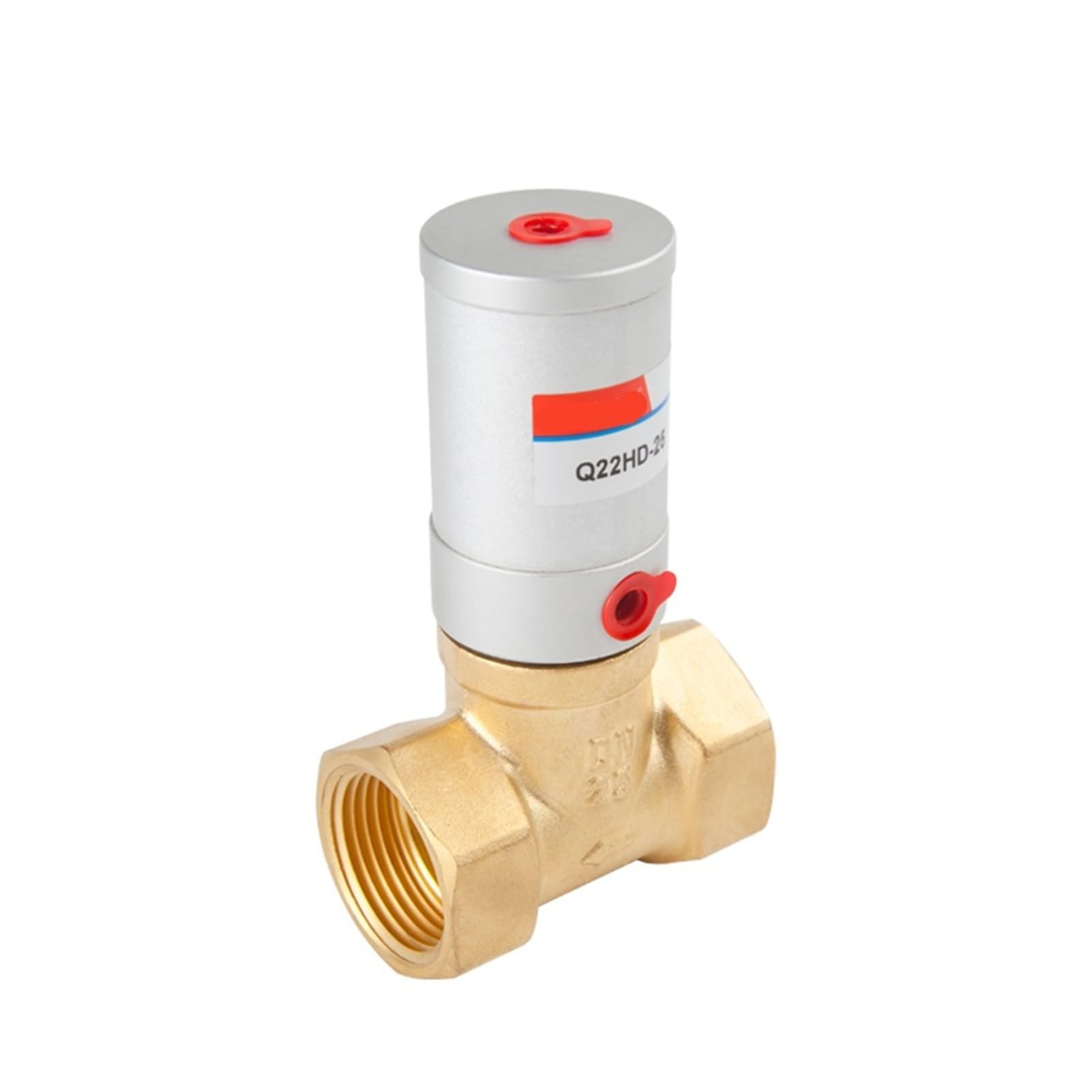 Válvula Solenoide Fit For Cilindro De Aire Control DN15/20/25/35/40/50, Normalmente Cerrada, Apta For Válvulas Corte Agua, Aceite, Y Gas(DN40)