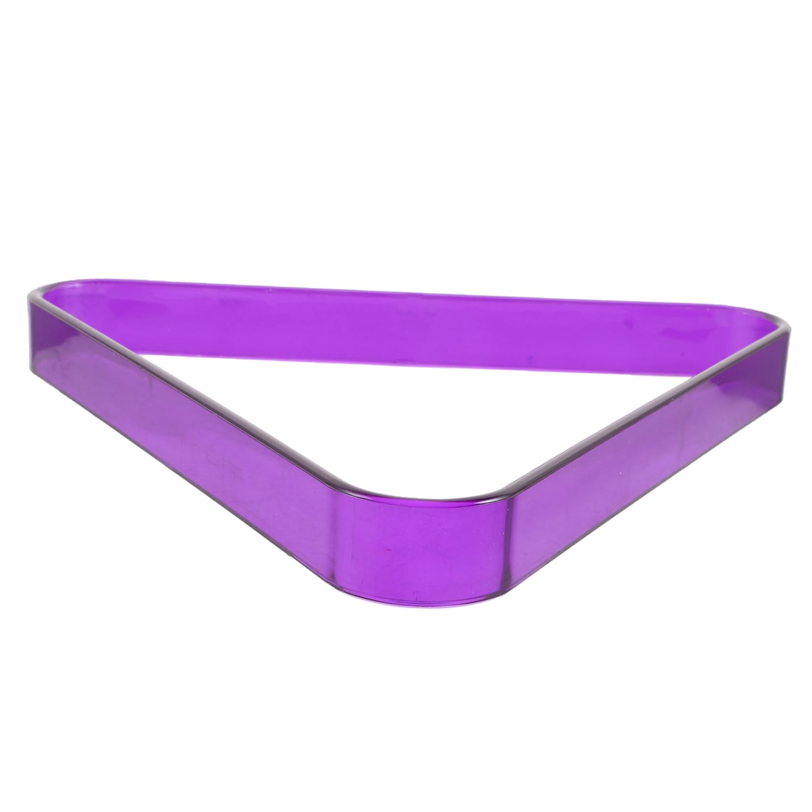 GALPADA Billiards Ball Rack Purple Pool Table Balls Holder Triangle Billiard Organizer